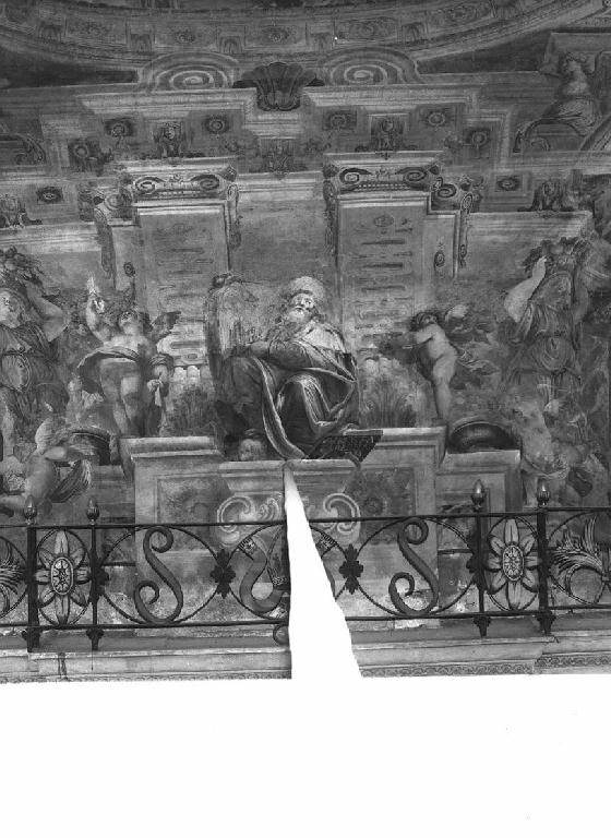 re Davide (dipinto, elemento d'insieme) di Carlone Giovanni Battista (attribuito), Brozzi Paolo (attribuito) (terzo quarto sec. XVII)