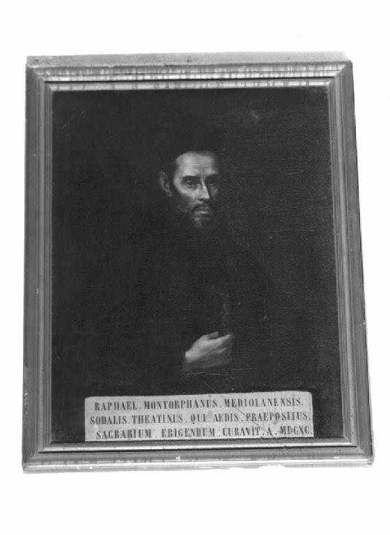 ritratto di Raffaele Montorfano (dipinto) - ambito genovese (ultimo quarto sec. XVII)