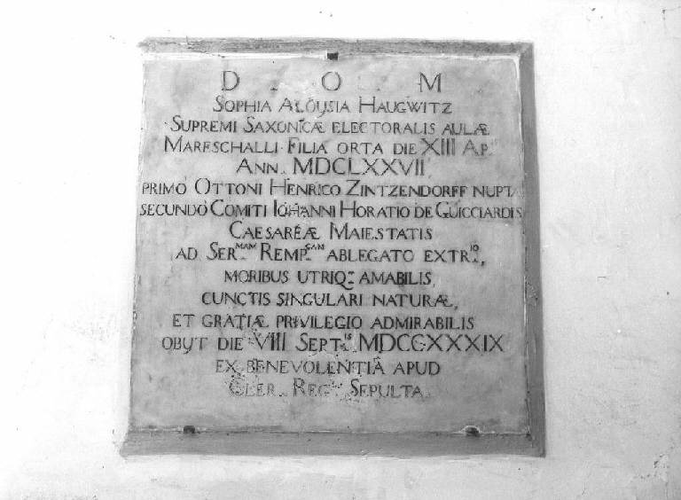 lapide tombale - bottega ligure (secondo quarto sec. XVIII)