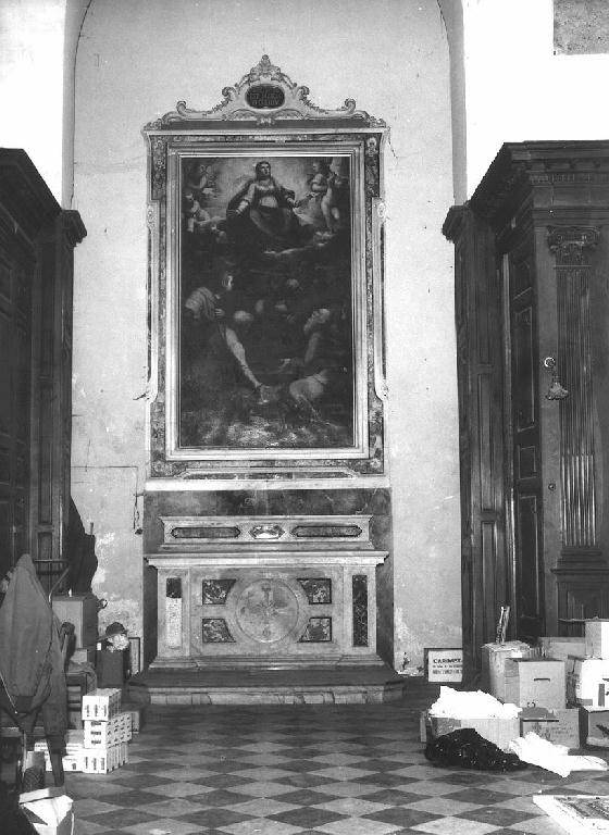 elementi decorativi (altare) di Solaro Giacomo (attribuito) (metà sec. XVII)