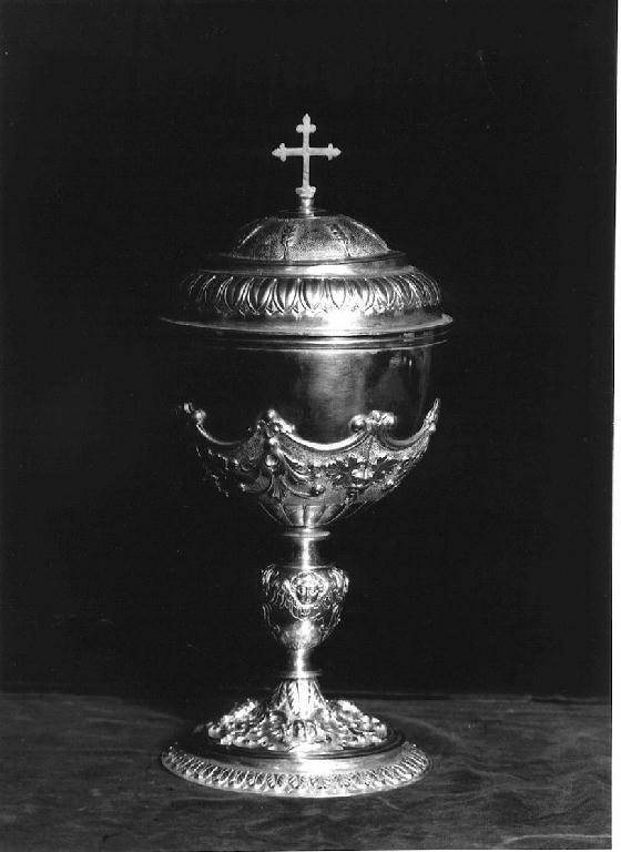 elementi decorativi (pisside) - bottega genovese (secc. XVIII/ XIX)