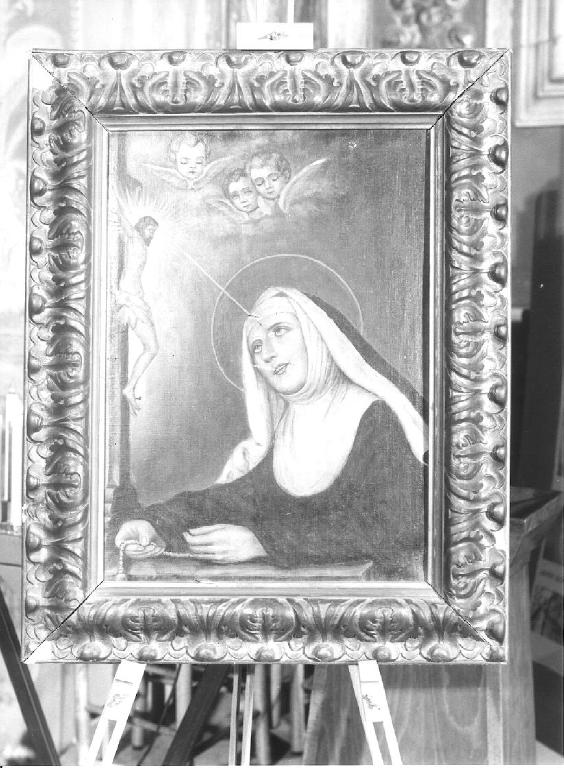Santa Rita da Cascia (dipinto) di Costa L (attribuito) (secondo quarto sec. XX)