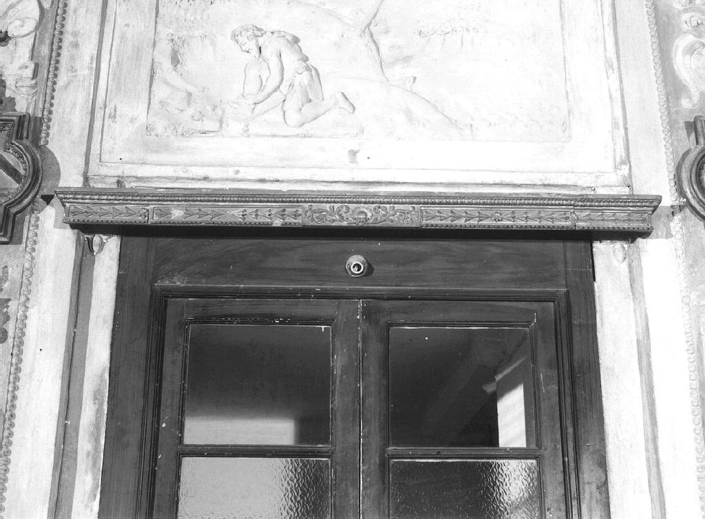 elementi decorativi (mantovana) - bottega ligure (sec. XIX)