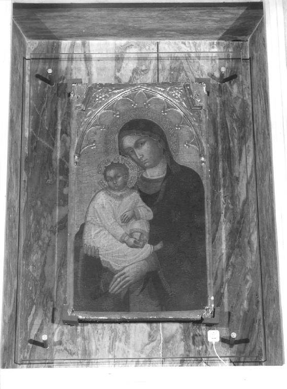 Madonna con Bambino (dipinto) di Nicolò da Voltri (attribuito) (ultimo quarto sec. XIV)