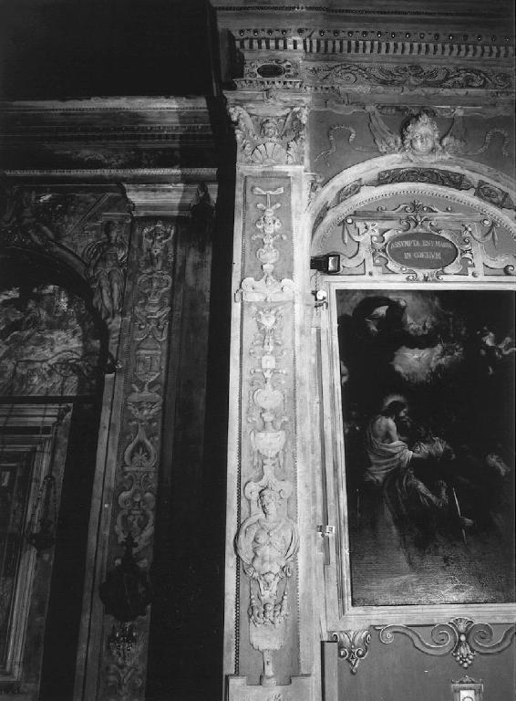 fuga in Egitto (rilievo) di Sparzo Marcello (attribuito) (inizio sec. XVII)