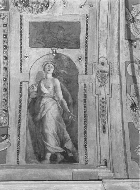 allegoria della Semplicità (dipinto, elemento d'insieme) di Carlone Giovanni detto Genovese (attribuito) (prima metà sec. XVII)