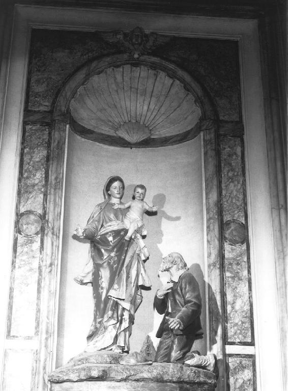 Madonna della Guardia (gruppo scultoreo, elemento d'insieme) di Canepa Antonio (attribuito) (primo quarto sec. XX)