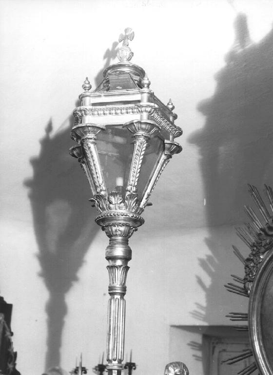 elementi decorativi (lanterna processionale) - bottega ligure (sec. XIX)