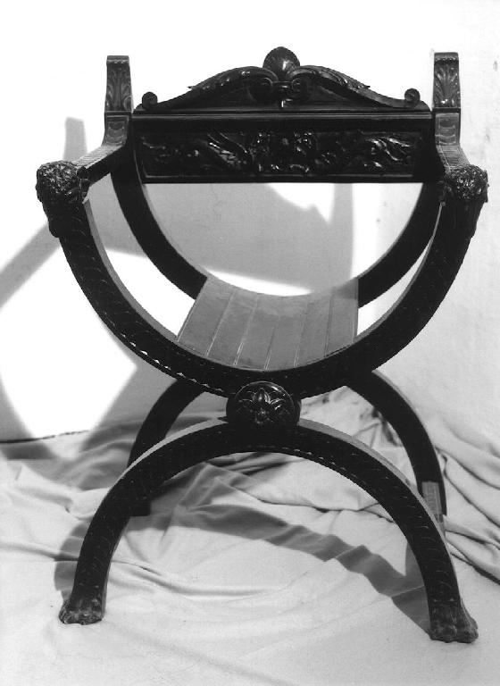 motivi decorativi vegetali (faldistorio) - bottega ligure (seconda metà sec. XIX)