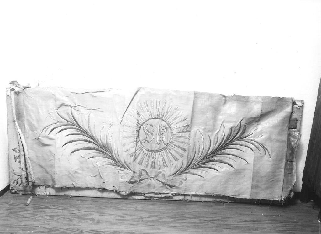 elementi decorativi (paliotto) - manifattura ligure (sec. XIX)