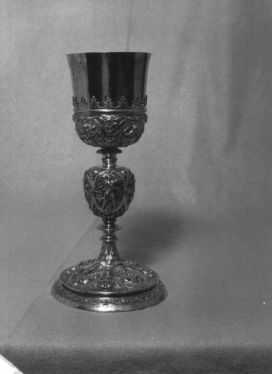 storie della vita di Gesù (calice) - bottega ligure (primo quarto sec. XVII)