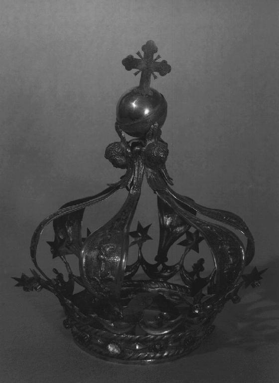 motivi decorativi vegetali (corona da statua) di Bancalari Davide (attribuito) (fine sec. XIX)