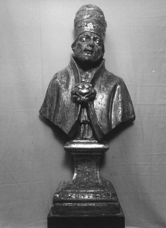 pontefice (busto) - bottega ligure (fine/inizio secc. XVII/ XVIII)