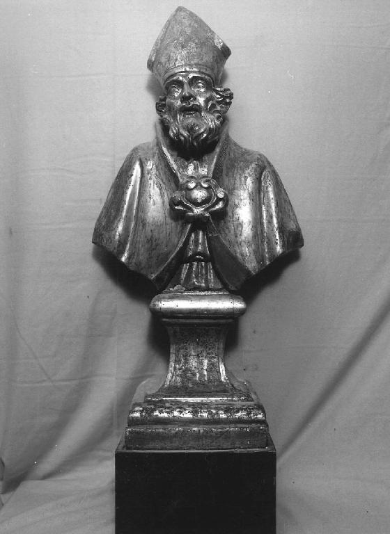 vescovo (busto) - bottega ligure (fine/inizio secc. XVII/ XVIII)