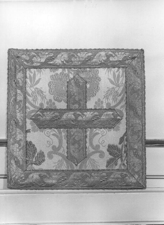 croce (borsa) - manifattura ligure (fine/inizio secc. XVIII/ XIX)