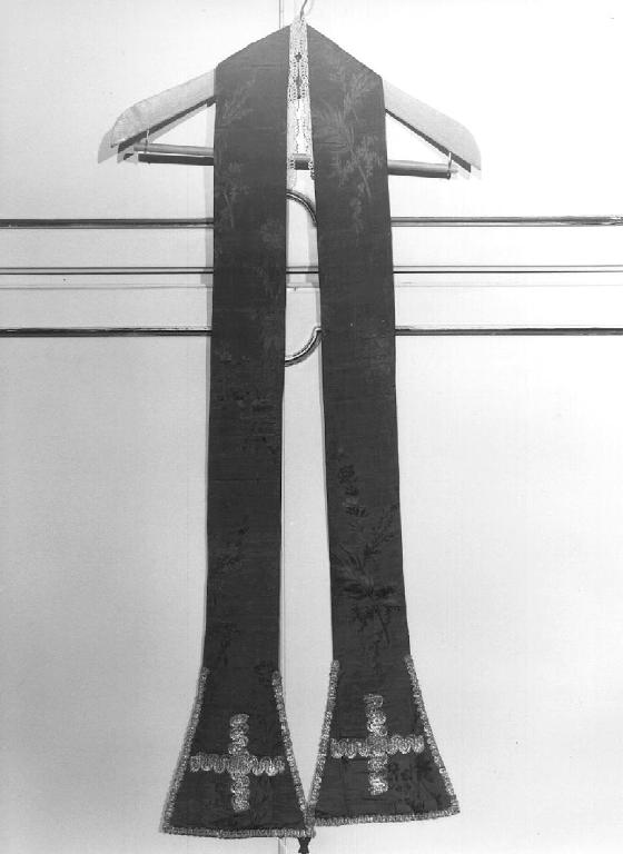 croce (stola) - manifattura ligure (fine sec. XIX)