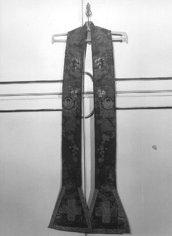 elementi decorativi (stola) - manifattura ligure (prima metà sec. XIX)