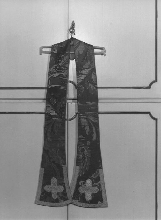 motivi decorativi (stola) - manifattura ligure (fine/inizio secc. XIX/ XX)