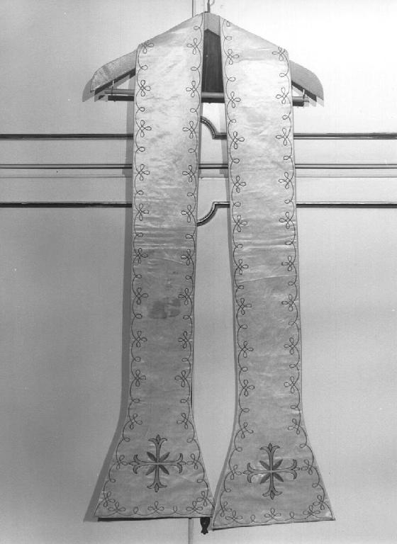 croce (stola) - manifattura ligure (fine/inizio secc. XIX/ XX)