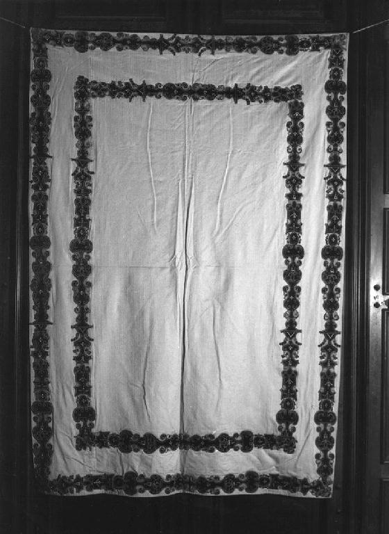 elementi decorativi (tenda) - manifattura italiana (ultimo quarto, prima metà sec. XVI, sec. XX)