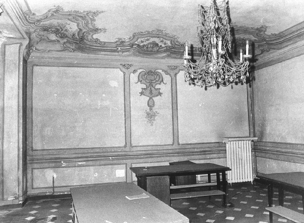 lampadario - bottega ligure (primo quarto sec. XVIII)