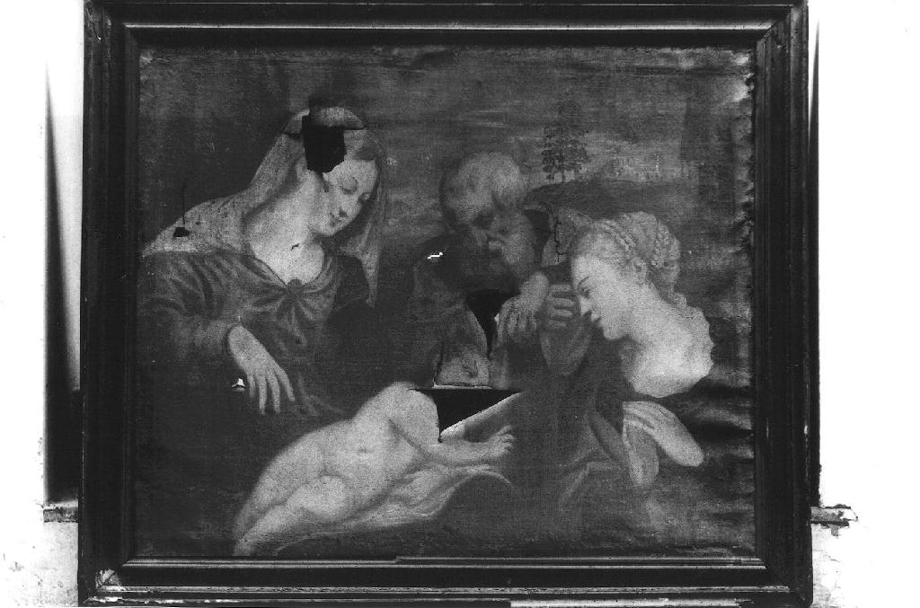 Sacra Famiglia (dipinto) - ambito ligure (seconda metà sec. XVIII)