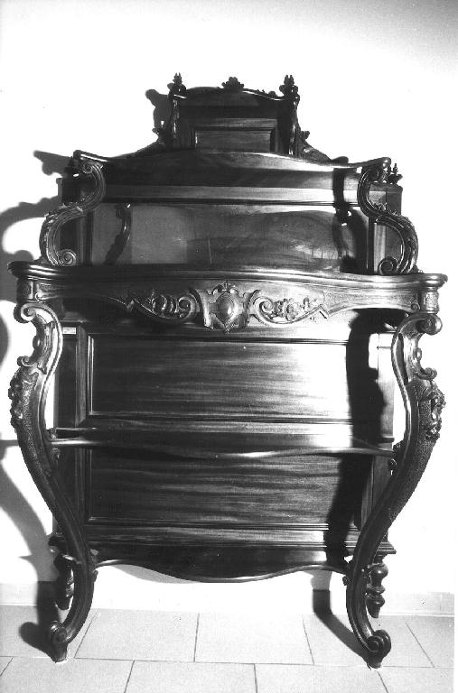 motivi decorativi vegetali (mobile) - bottega ligure (primo quarto sec. XX)