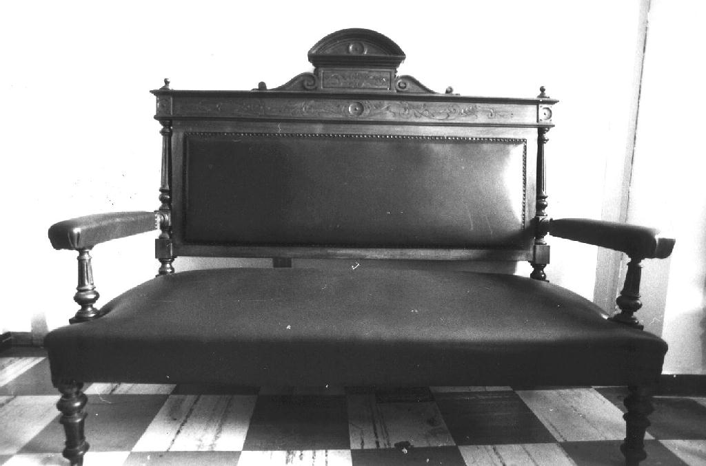 motivi decorativi (divano) - bottega ligure (primo quarto sec. XX)