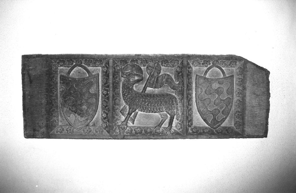 Agnus Dei (rilievo) - bottega ligure (ultimo quarto sec. XIX)