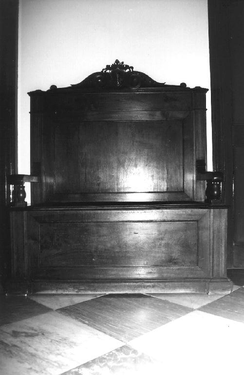 motivi decorativi (stalli del coro, serie) - bottega ligure (seconda metà sec. XIX)