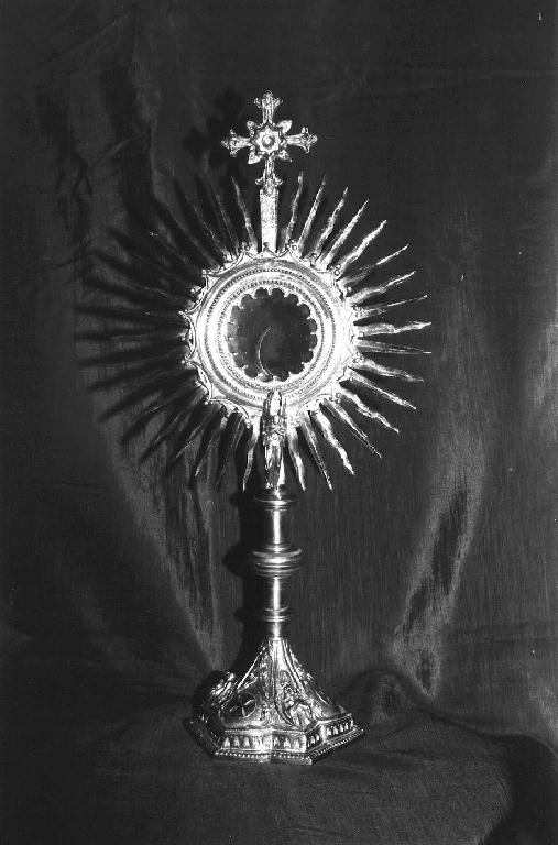 motivi decorativi (ostensorio - a raggiera) - bottega ligure (fine/inizio secc. XIX/ XX)