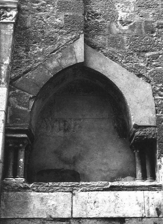 monumento funebre - PRODUZIONE LIGURE (ultimo quarto sec. XIII)