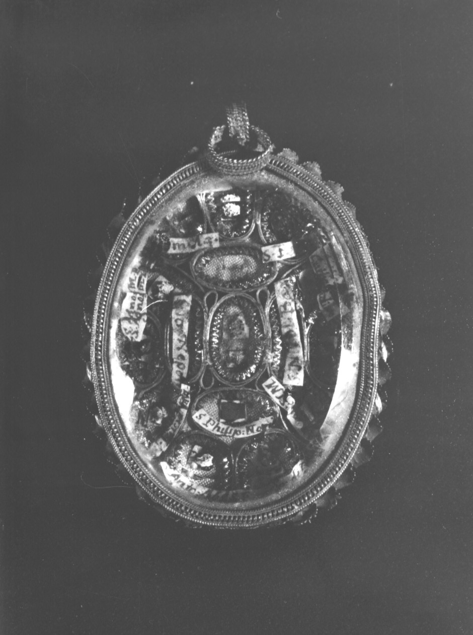 reliquiario, opera isolata - PRODUZIONE LIGURE (prima metà sec. XIX)