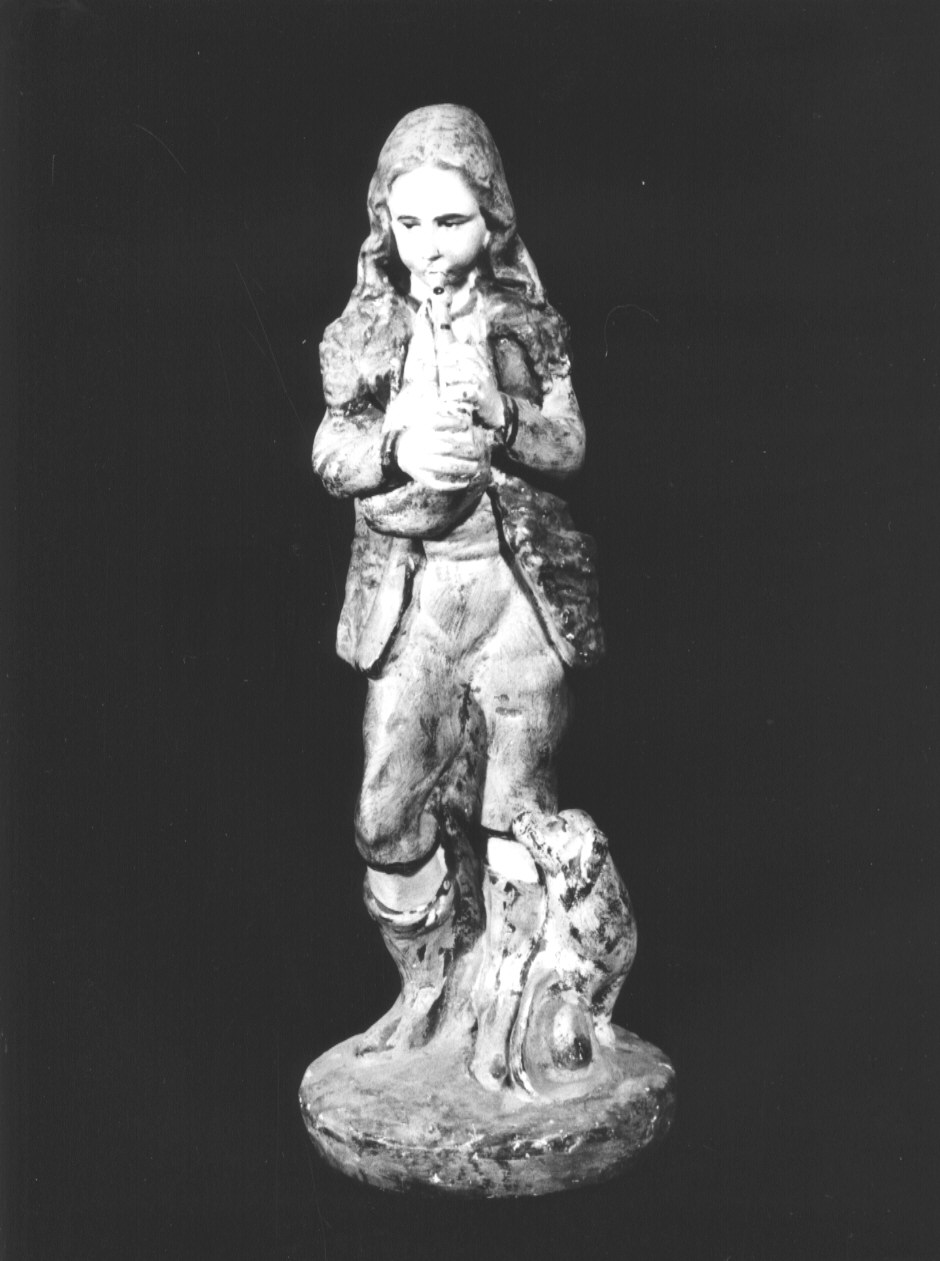 statuetta di presepio, elemento d'insieme - PRODUZIONE LIGURE (secondo quarto sec. XX)