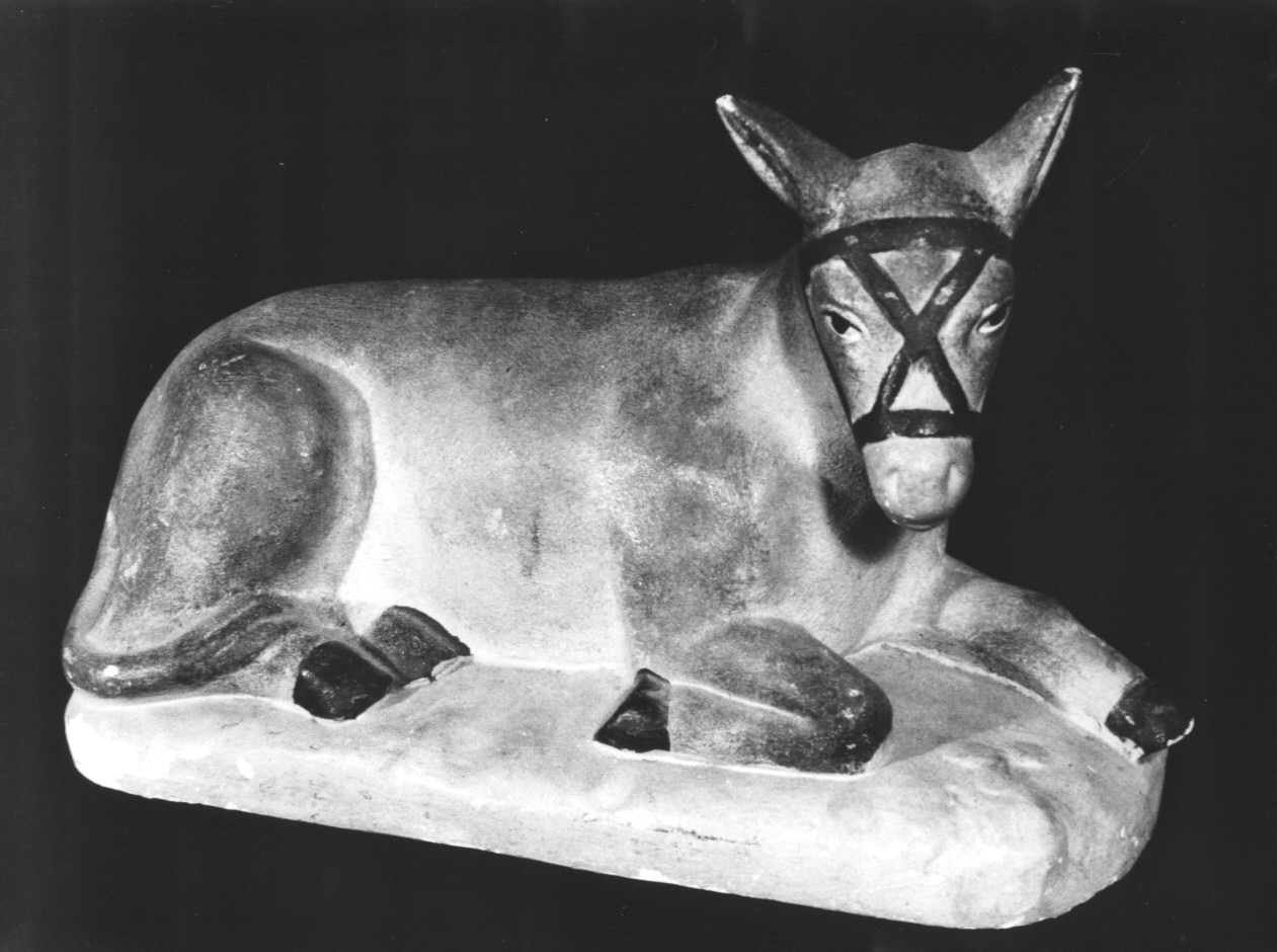 animali (statua da presepio, elemento d'insieme) - PRODUZIONE LIGURE (secondo quarto sec. XX)