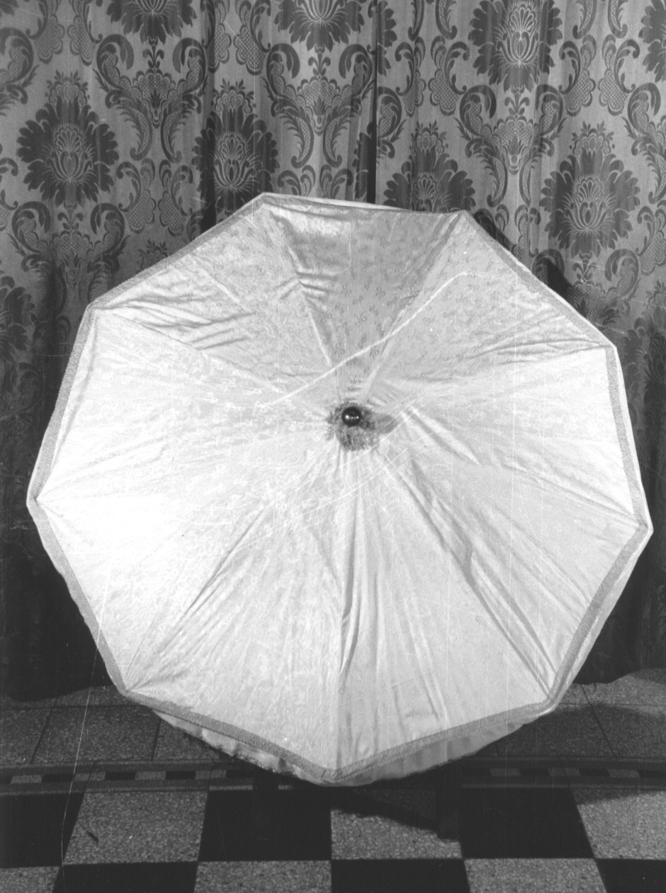 ombrellino processionale, opera isolata - manifattura ligure (primo quarto sec. XX)