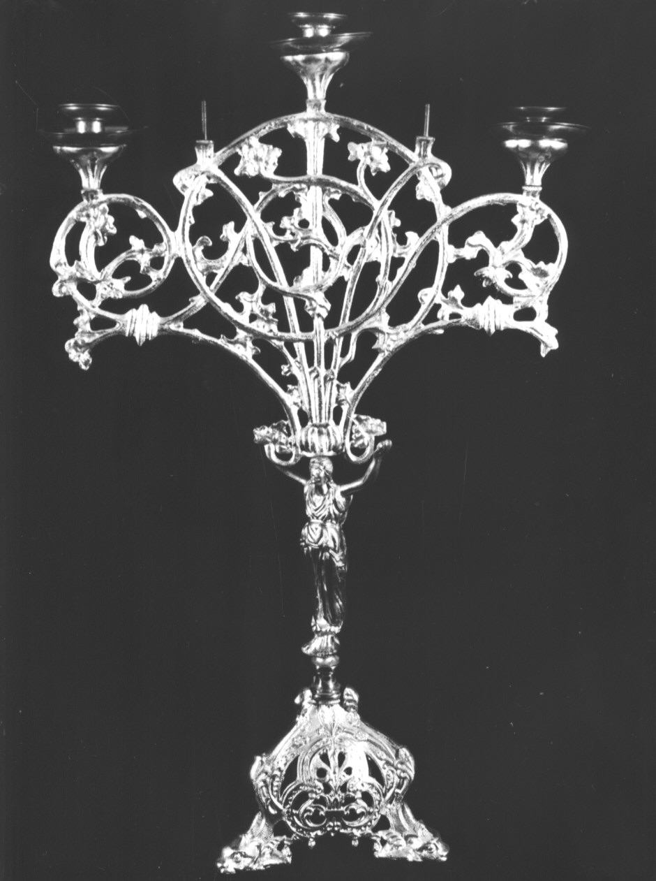 candeliere, serie - PRODUZIONE LIGURE (secondo quarto sec. XX)