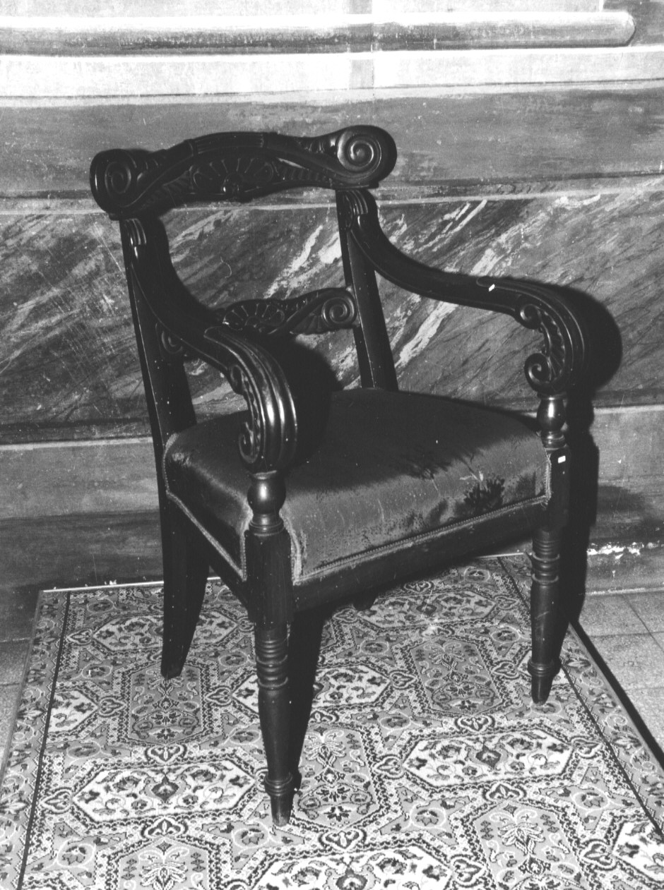 poltrona - PRODUZIONE LIGURE (metà sec. XIX)