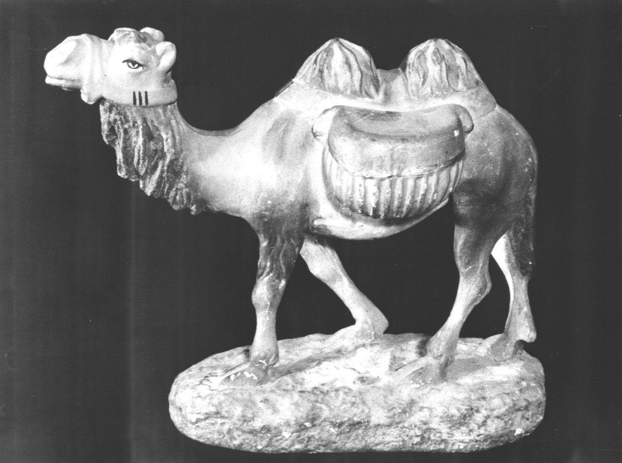 DROMEDARIO (statua da presepio, elemento d'insieme) - PRODUZIONE LIGURE (secondo quarto sec. XX)