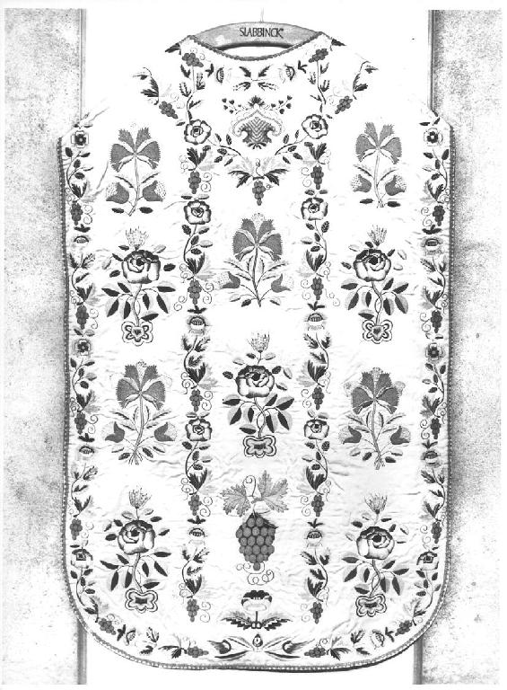 paramento liturgico, insieme - manifattura ligure (inizio sec. XX)