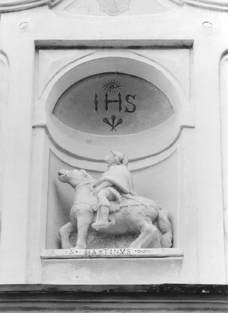 San Martino (scultura, opera isolata) - bottega ligure (prima metà sec. XX)