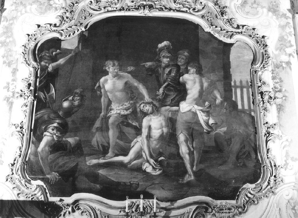 CRISTO FLAGELLATO (dipinto, opera isolata) di Pittaluga Anton Maria (sec. XVIII)