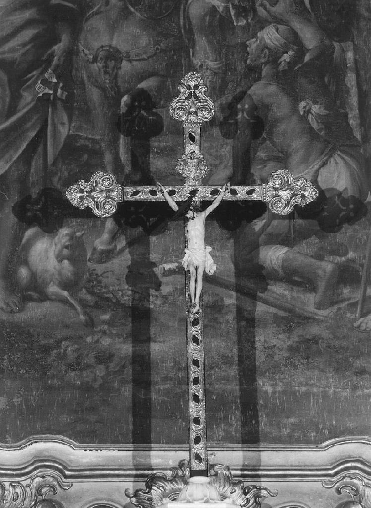 crocifisso, opera isolata - PRODUZIONE GENOVESE (sec. XIX)