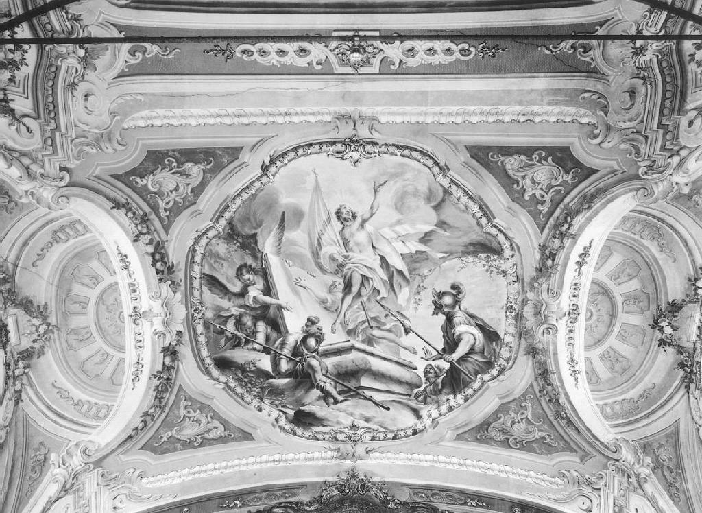 RESURREZIONE DI CRISTO (dipinto, ciclo) di Ratti Giovanni Agostino (sec. XVIII)