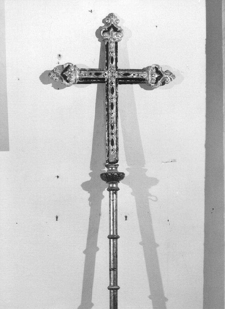 croce tombale, opera isolata - PRODUZIONE GENOVESE (prima metà sec. XIX, sec. XX)