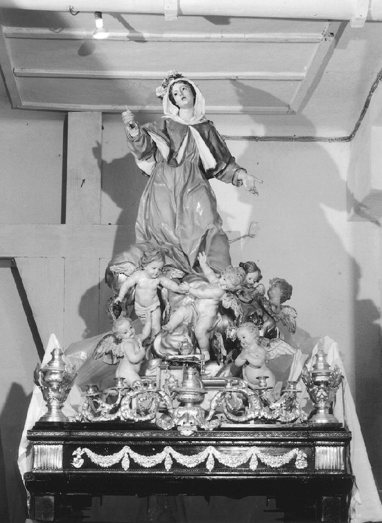 Santa Rosalia (macchina processionale) - bottega genovese (fine sec. XVIII)