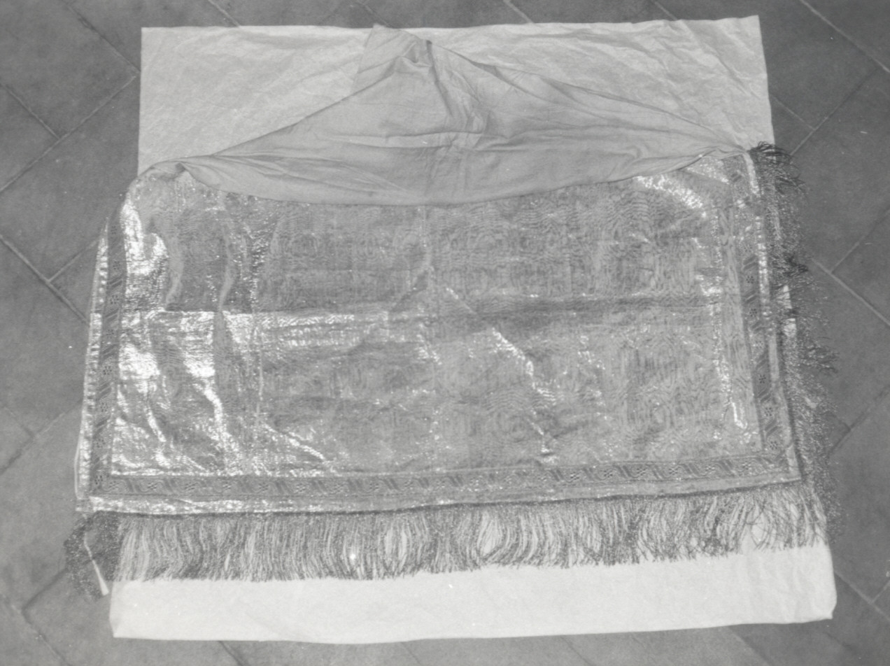 baldacchino, opera isolata - manifattura ligure (seconda metà sec. XIX)