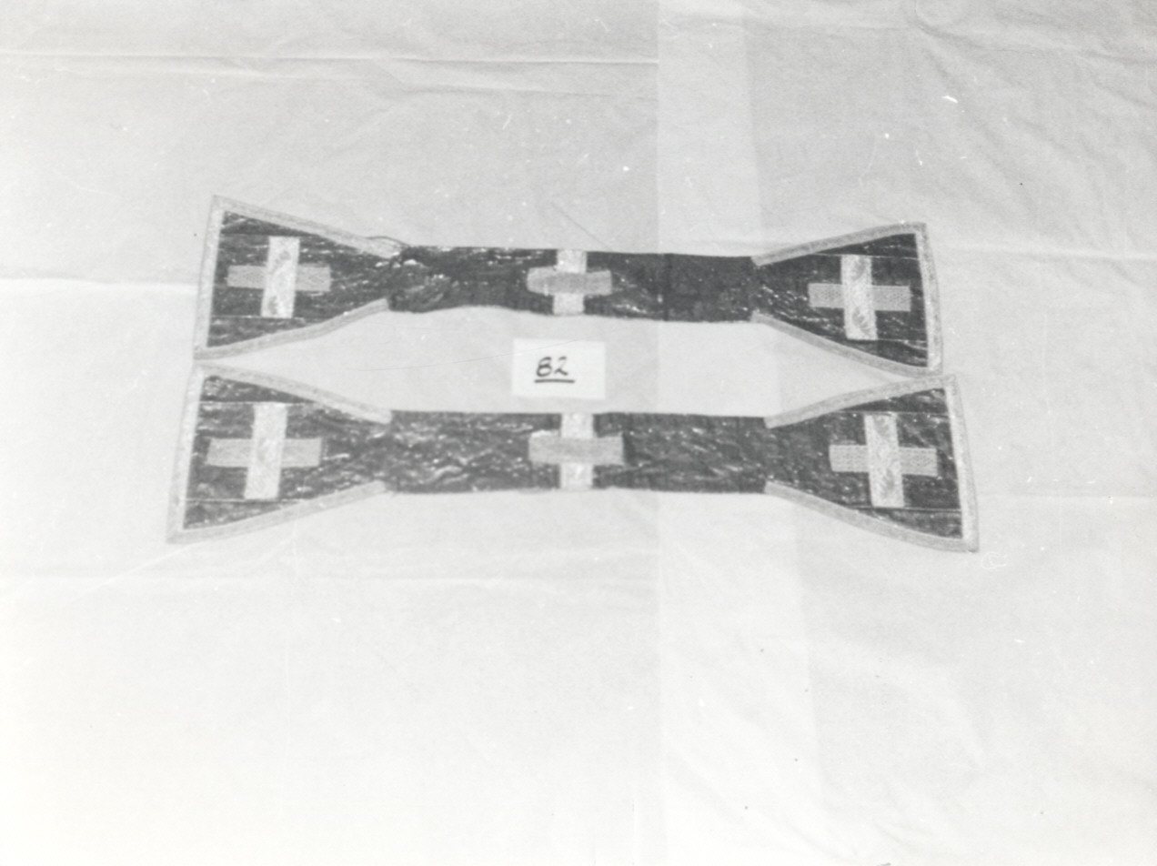 manipolo, coppia - manifattura ligure (sec. XIX)