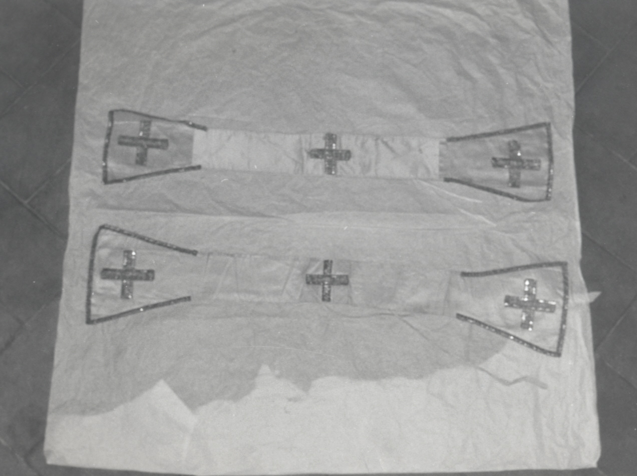 manipolo, coppia - manifattura ligure (sec. XIX)