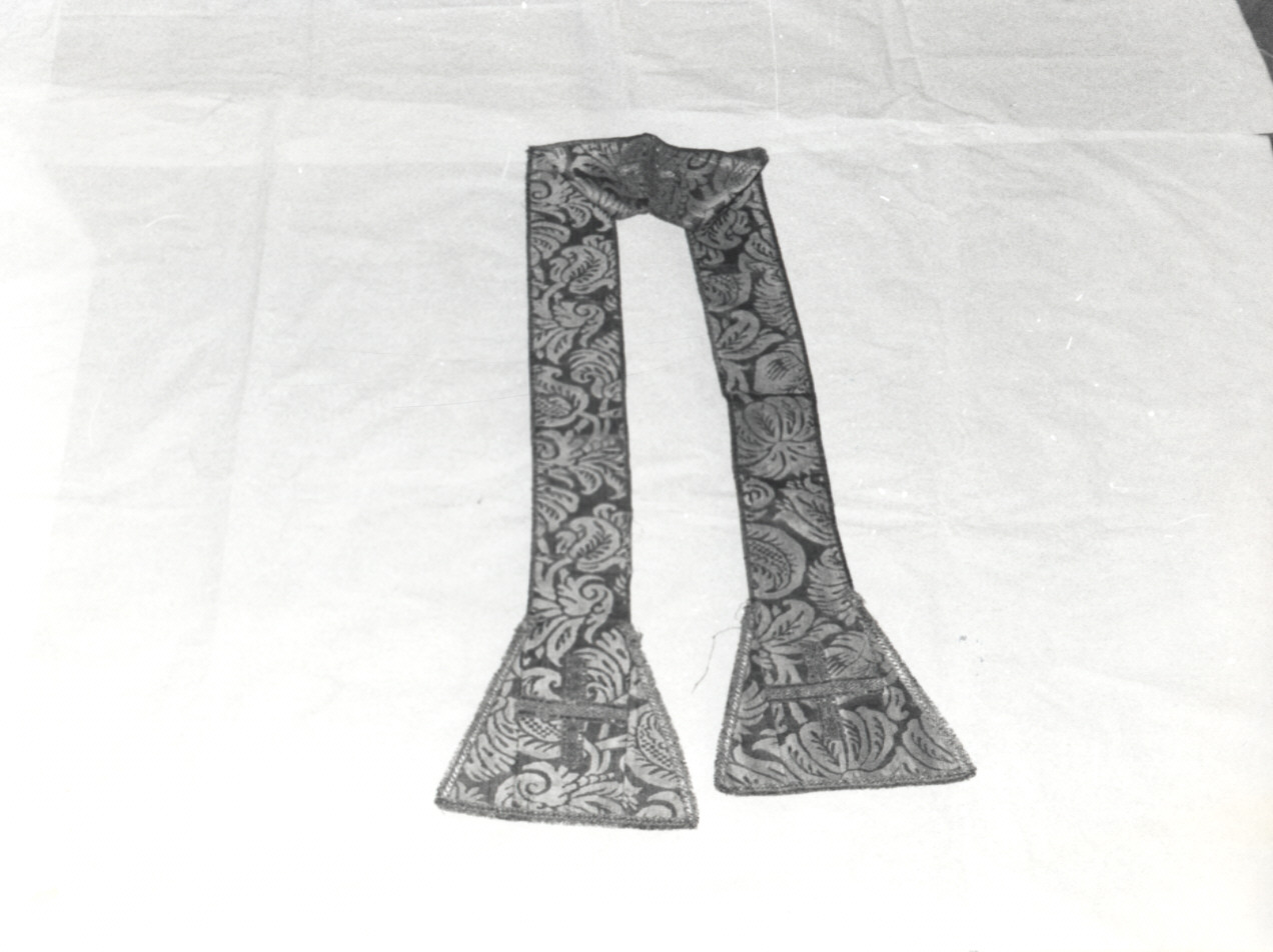 stola, opera isolata - manifattura ligure (sec. XVII)